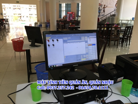 Bán máy tính tiền giá rẻ cho quán ăn, quán nhậu tại Sóc Trăng, Bạc Liêu, Cà Mau