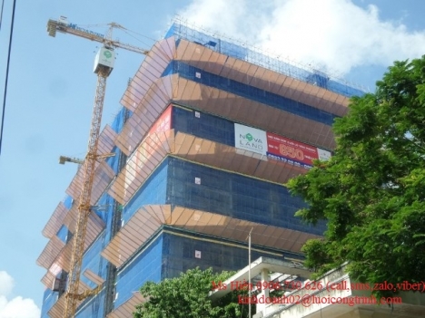 Lưới chắn bụi, chắn gió công trình