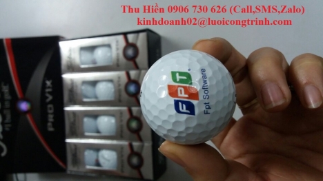 Bóng tập golf và bóng nổi đấnh ra hồ