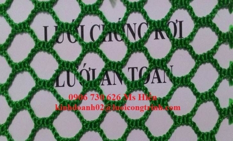 Lưới công trình an toàn hứng vật rơi