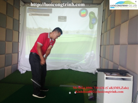 Golf 3D phòng tập golf điện tử nhập khẩu