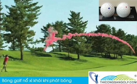 Bóng golf nổ khai trương sân golf, giải đấu golf