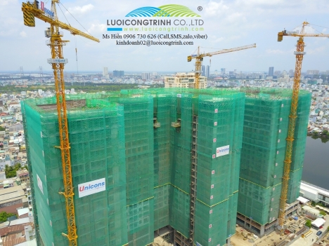 Lưới chắn bụi, chắn gió công trình