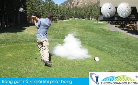 Bóng golf nổ khai trương sân golf, giải đấu golf