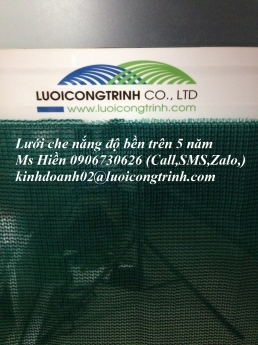 Lưới che nắng độ bền trên 5 năm giá rẻ tại Hà Nội