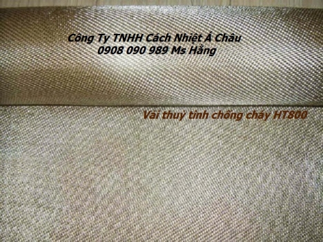 Vải thuỷ tinh chống cháy HT800 bọc cách nhiệt. Gía rẻ