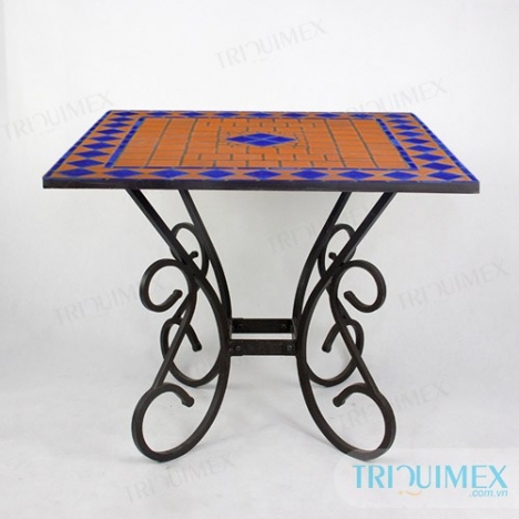 Bàn ghế nhà hàng cafe cao cấp bằng chất liệu sắt mỹ nghệ