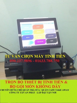 THIẾT BỊ TỰ PHỤC VỤ CHO QUÁN TRÀ SỮA TẠI TÂN BÌNH