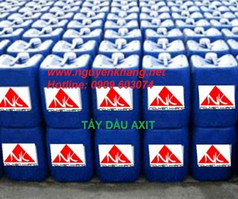 Tẩy dầu axit- Hoá chất xử lý kim loại