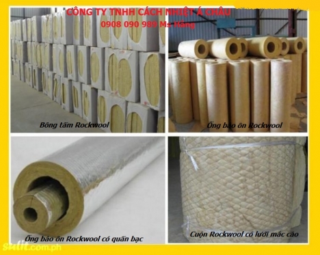 Bông sợi khoáng cách âm cách nhiệt, chống cháy cao. Gía rẻ