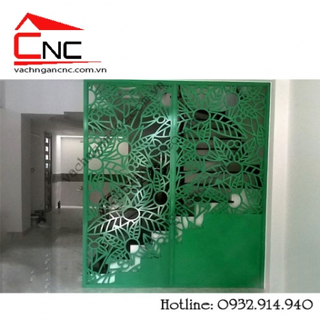 Cung cấp ván và thi công vách ngăn trang trí cnc bằng gỗ