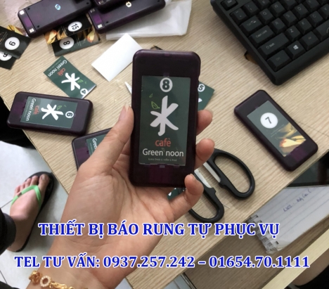 Bán thiết bị rung tự phục vụ cho quán cafe tại Phú Quốc, Kiên Giang