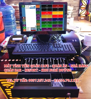 Bán trọn bộ thiết bị tính tiền cho quán cafe tại Phú Quốc, Kiên Giang