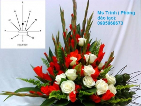 Đào tạo học cắm hoa tại Đà Nẵng