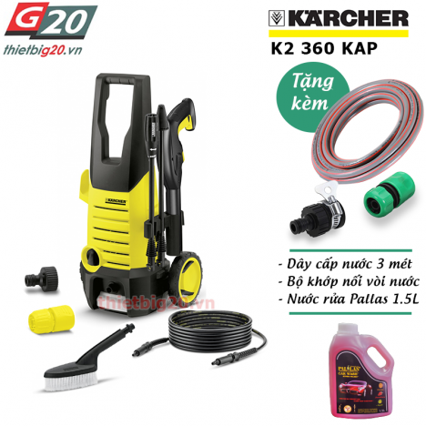 Giới thiệu máy rửa xe Karcher Đức