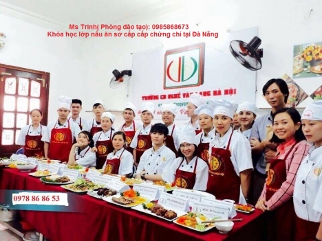 Khóa học nấu ăn sơ cấp tại Đà Nẵng
