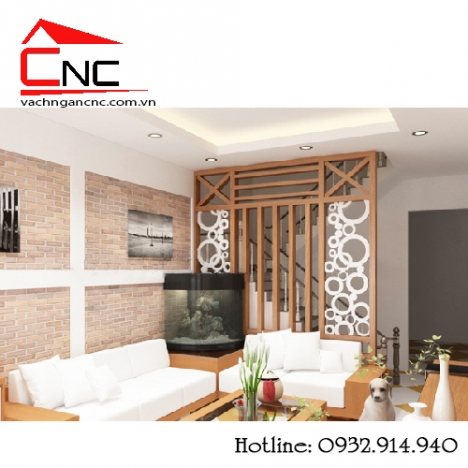 Lịch lãm, sang trọng-ưu điểm trang trí lam gỗ cnc cầu thang đẹp