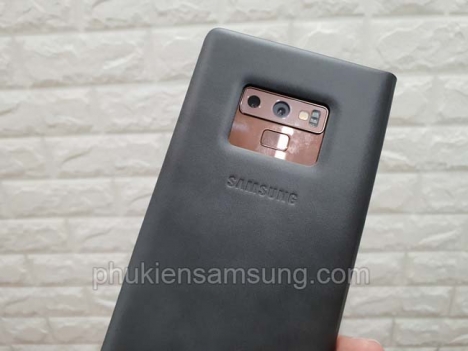 Bao da Leather Wallet Samsung Galaxy Note 9 chính hãng