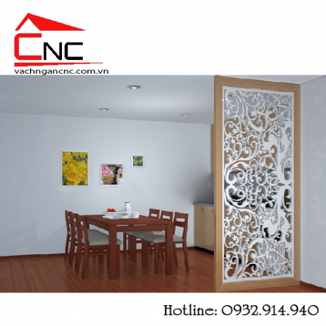 Nội thất hiện đại bằng vách ngăn phòng khách và bếp đẹp