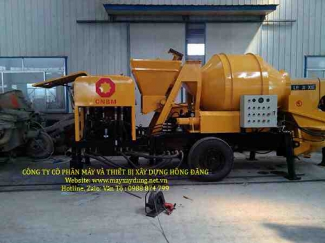 Máy bơm bê tông mini ưu đãi mới nhất