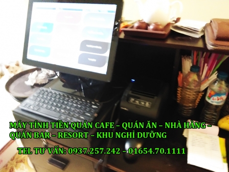 Bán trọn bộ máy tính tiền cho quán bar tại Rạch Giá, Hà Tiên