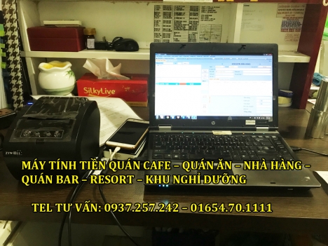 Bán máy tính tiền cho quán ăn tự phục vụ tại Rạch Giá, Hà Tiên