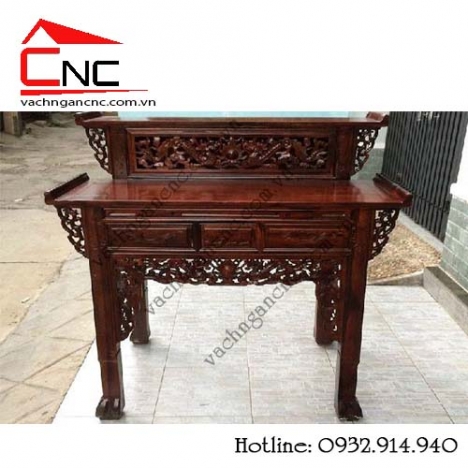 Chất lượng gỗ muồng làm mẫu bàn thờ gia tiên đẹp
