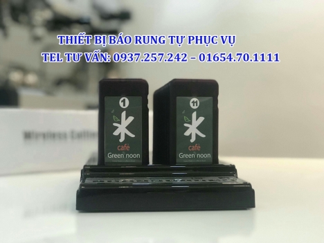 Bán thiết bị rung tự phục vụ cho quán cafe tại Rạch Giá, Hà Tiên