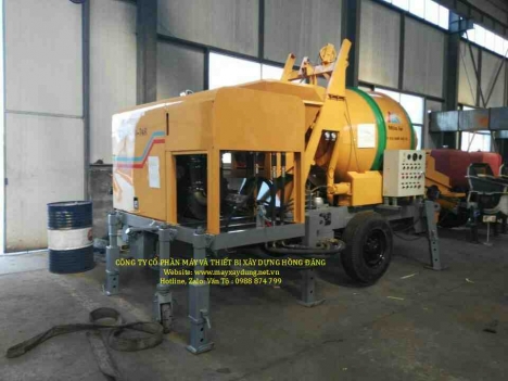 Máy bơm bê tông mini ưu đãi mới nhất