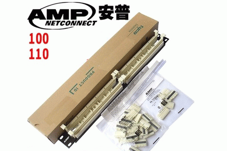 Patch Panel Commscope Cat5 Cat6 AMP 16 port - 24 port - 48 port chính hãng