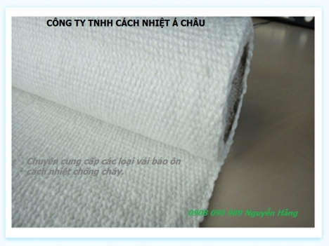 Vải ceramic chịu nhiệt cao, chống sốc nhiệt. Gía rẻ
