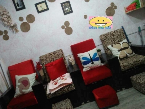 Bộ ghé Nails mới 90%