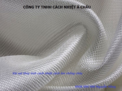 Vải thuỷ tinh không cháy, cách nhiệt, giảm ồn. Gía rẻ