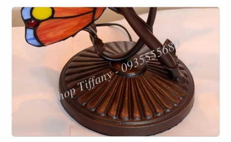 Đèn Bàn Tiffany Họa Tiết Hoa Bướm