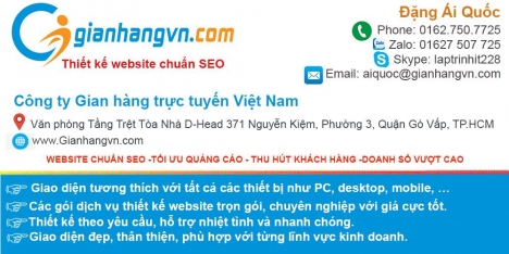 Thiế kế website chuẩn SEO