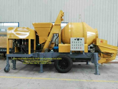 Máy bơm bê tông mini giá rẻ, chất lượng tốt