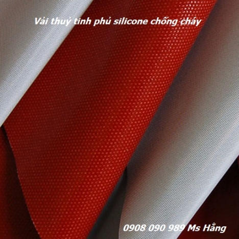 Vải thuỷ tinh phủ silicone chịu nhiệt, chống thấm. Gía rẻ