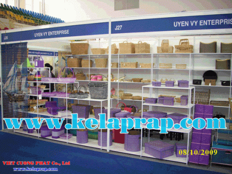 Giá kệ ,kệ sắt lắp ráp,kệ trưng bày sản phẩm,kệ hội chợ  tháo ráp Việt Cường Phát