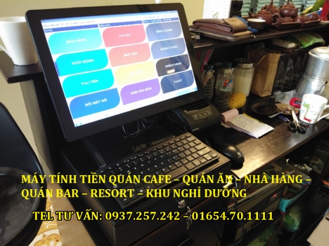 Bán trọn bộ máy tính tiền cho quán nhậu, quán ăn tại Hà Nội