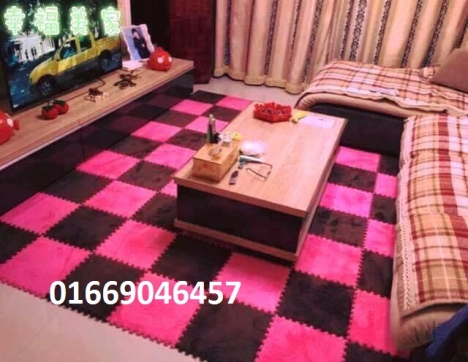 Thảm lông xốp ghép- Trải sàn