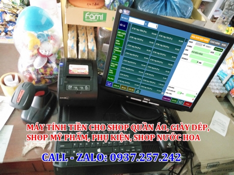 Bán máy tính tiền cho shop mỹ phẩm, shop nước hoa tại Cần Thơ