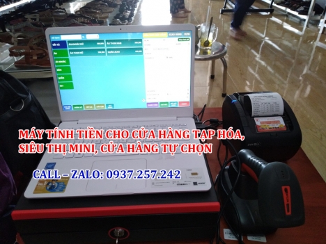Bán máy tính tiền cho cửa hàng tạp hóa tại Cần Thơ