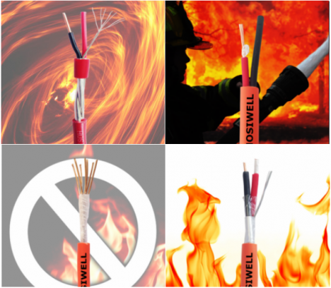 cáp động lực chống cháy 1 core - dây cáp điện chống cháy hosiwell