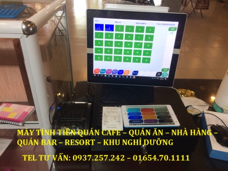Bán trọn bộ máy tính tiền cho nhà hàng tự phục vụ tại Bắc Ninh