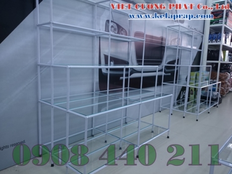 Khung kệ lắp ráp,giá kệ dể hàng tháo ráp  không chiếm nhiều diện tích và chịu lực tốt VCP