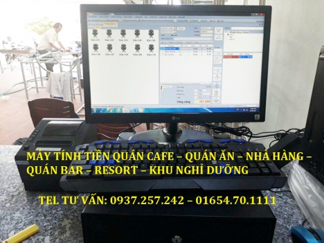 Bán máy tính tiền cho quán ăn tự phục vụ tại Bắc Ninh