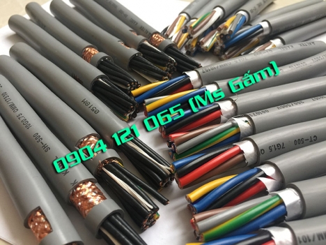 Nhập khẩu và phân phối Cáp điều khiển 8 core, 10 core, 12 core