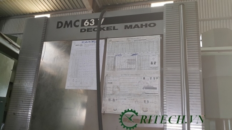 Sửa chữa máy phay Decken Maho DMC 637 hệ điều khiển Heidenhain chuyên nghiệp