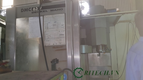 Sửa chữa máy phay Decken Maho DMC 637 hệ điều khiển Heidenhain chuyên nghiệp