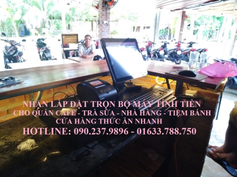 Máy tính tiền cảm ứng dùng cho quán ăn tại Hà Nội
